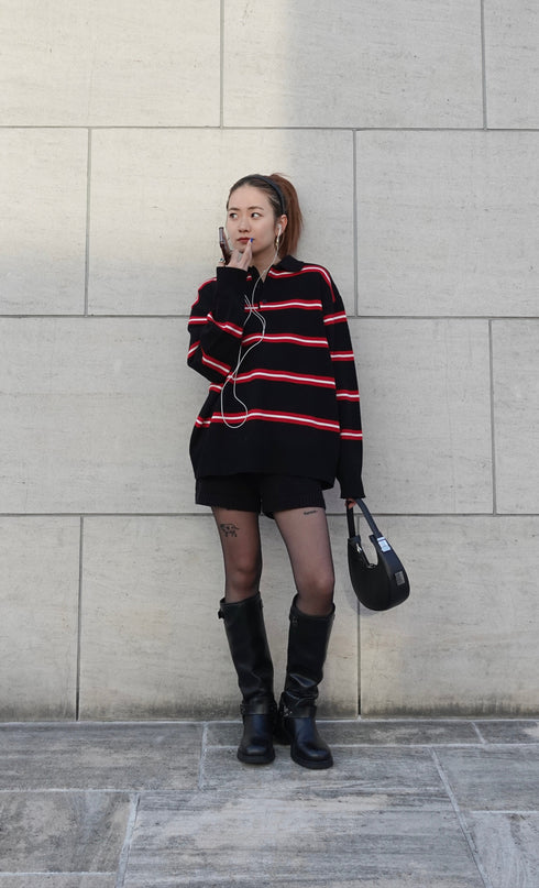 ショートニットパンツ